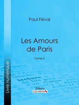 cover image of Les Amours de Paris
